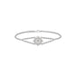The Golden Eye Fashion Diamond Chain Bracelet 18 KT / White Gold