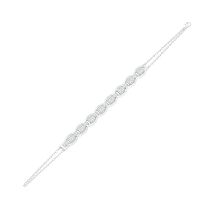Grace Grown Diamond Flexi Bracelet 18 KT / White Gold