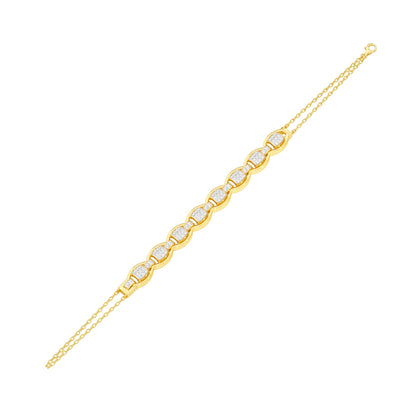 Grace Grown Diamond Flexi Bracelet 18 KT / Yellow Gold