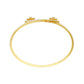 Duo Gleam Diamond Kada Bracelet 18 KT / Yellow Gold