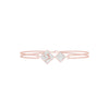 Jaali Filigree Diamond Chain Bracelet 18 KT / Rose Gold