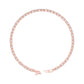 The Forever Thread Diamond Tennis Bracelet 18 KT / Rose Gold