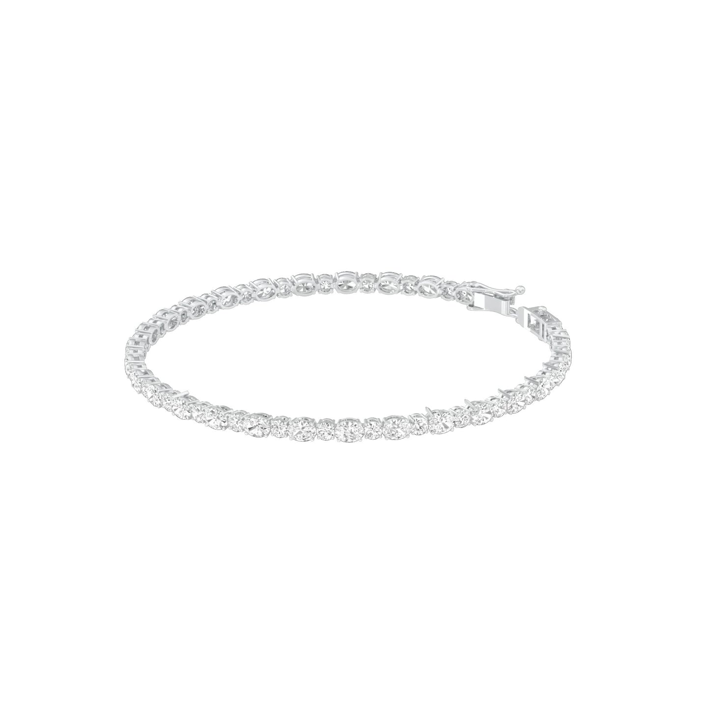 The Forever Thread Diamond Tennis Bracelet 18 KT / White Gold