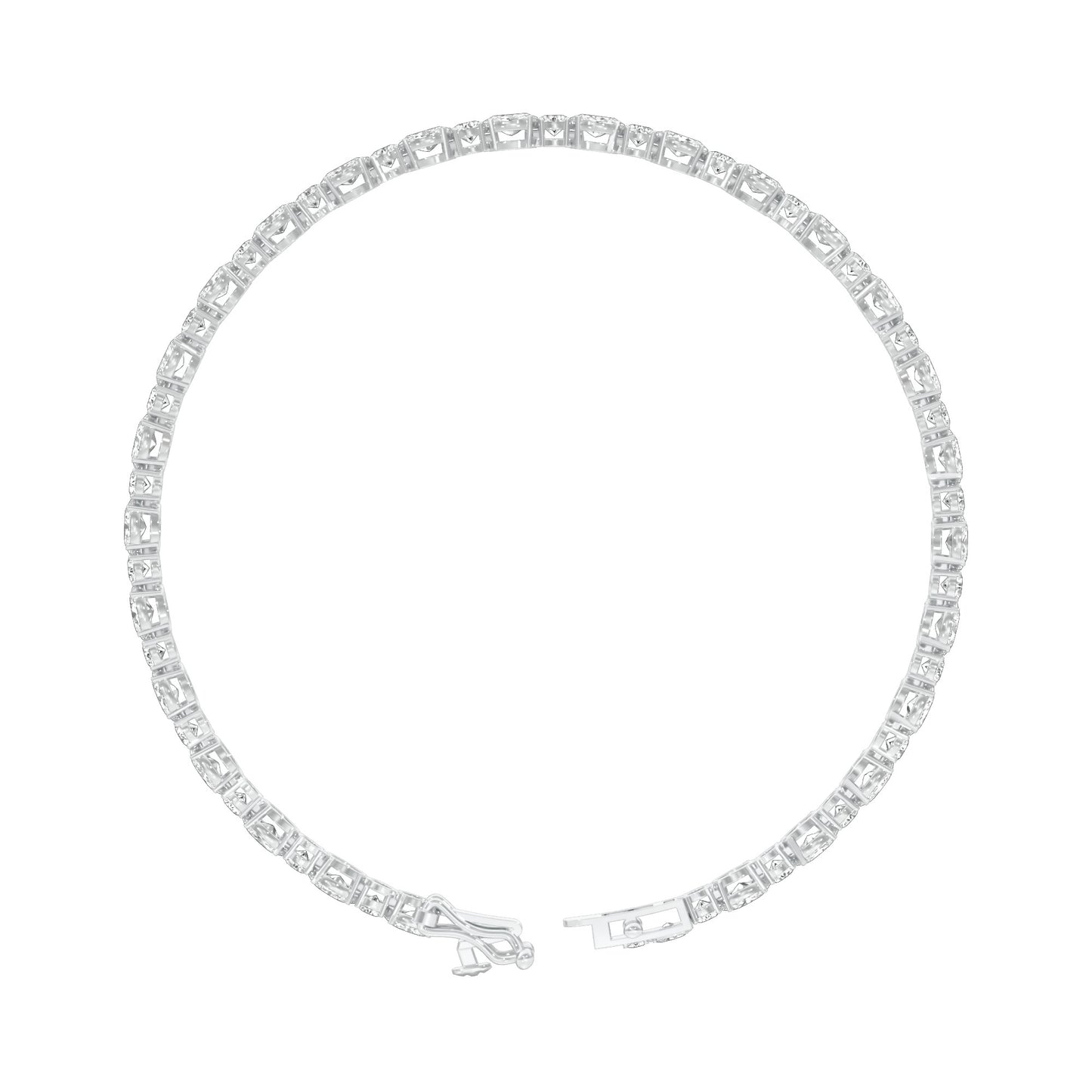The Forever Thread Diamond Tennis Bracelet 18 KT / White Gold