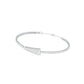 Glow Curve Diamond Kada Bracelet 18 KT / White Gold