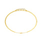 Glow Curve Diamond Kada Bracelet 18 KT / Yellow Gold