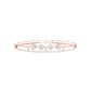 Layered in Light Diamond Kada Bracelet 18 KT / Rose Gold