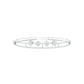 Layered in Light Diamond Kada Bracelet 18 KT / White Gold