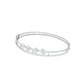 Layered in Light Diamond Kada Bracelet 18 KT / White Gold