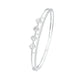 Layered in Light Diamond Kada Bracelet 18 KT / White Gold