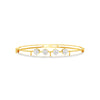 Layered in Light Diamond Kada Bracelet 18 KT / Yellow Gold