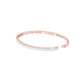 Lined in Light Diamond Kada Bracelet 18 KT / Rose Gold