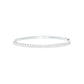 Lined in Light Diamond Kada Bracelet 18 KT / White Gold