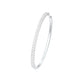 Lined in Light Diamond Kada Bracelet 18 KT / White Gold