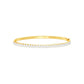 Lined in Light Diamond Kada Bracelet 18 KT / Yellow Gold