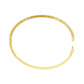 Lined in Light Diamond Kada Bracelet 18 KT / Yellow Gold