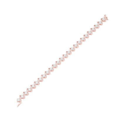 Circles of Devotion Diamond Tennis Bracelet 18 KT / Rose Gold