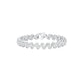 Circles of Devotion Diamond Tennis Bracelet 18 KT / White Gold
