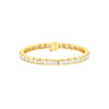 Velvet Orbit Diamond Tennis Bracelet 18 KT / Yellow Gold