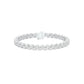 The Muse Loop Diamond Tennis Bracelet 18 KT / White Gold