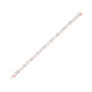 Follow No Rule Diamond Tennis Bracelet 18 KT / Rose Gold