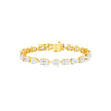 Follow No Rule Diamond Tennis Bracelet 18 KT / Yellow Gold