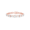 The Emerald Theory Diamond Tennis Bracelet 18 KT / Rose Gold