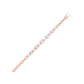 The Emerald Theory Diamond Tennis Bracelet 18 KT / Rose Gold