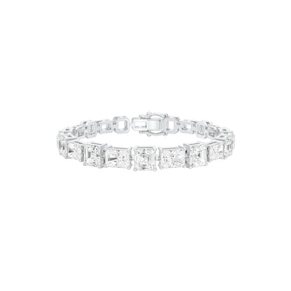 The Emerald Theory Diamond Tennis Bracelet 18 KT / White Gold