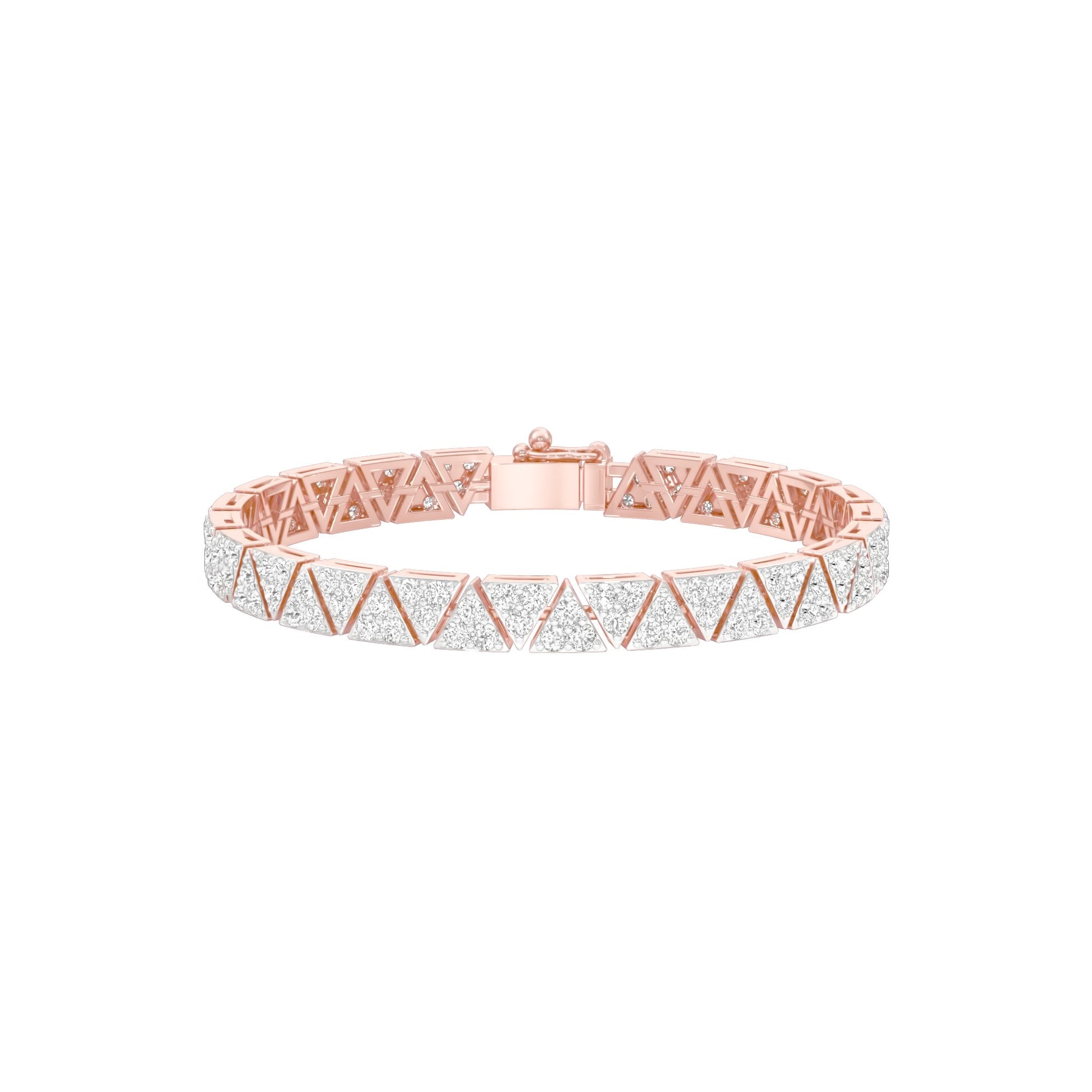 The Commitment Line Diamond Tennis Bracelet 18 KT / Rose Gold