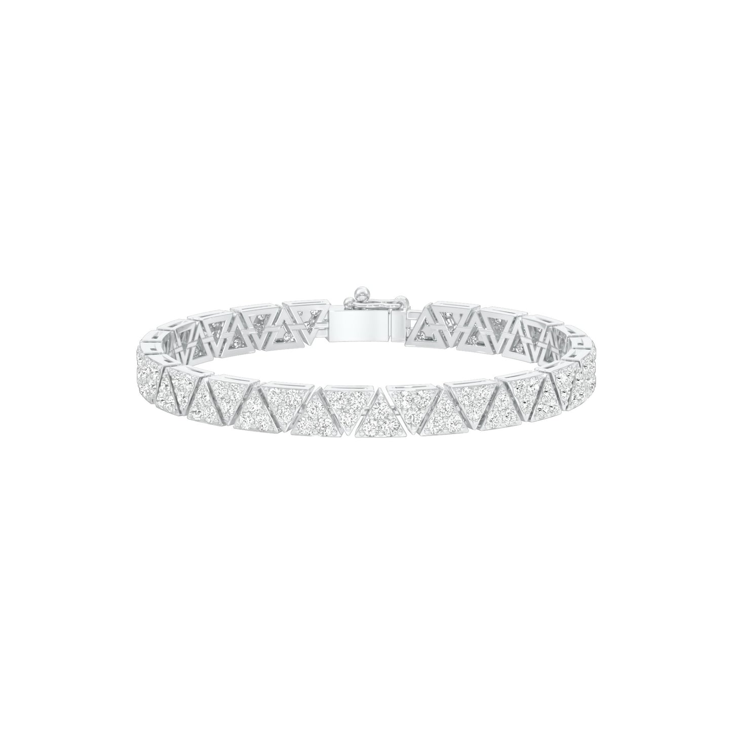 The Commitment Line Diamond Tennis Bracelet 18 KT / White Gold