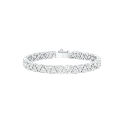 The Commitment Line Diamond Tennis Bracelet 18 KT / White Gold