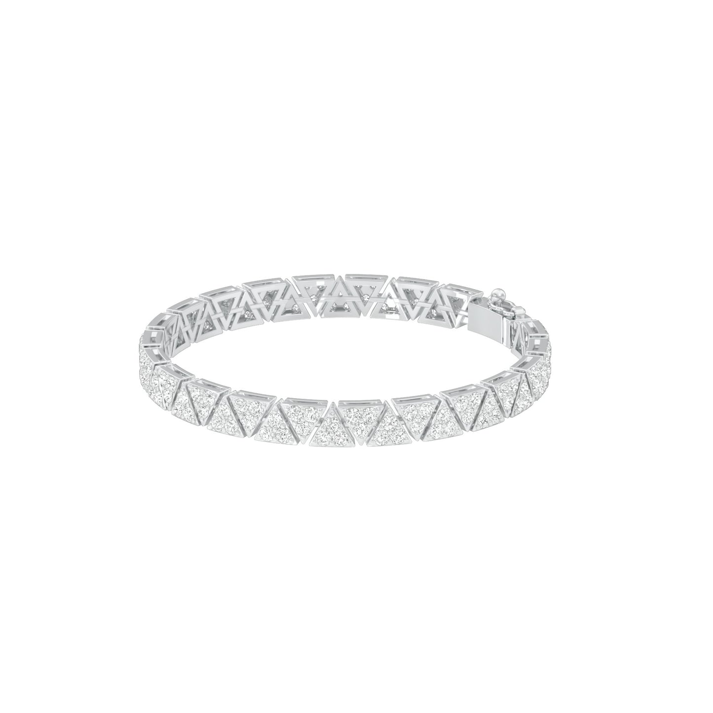 The Commitment Line Diamond Tennis Bracelet 18 KT / White Gold
