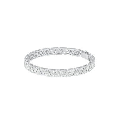 The Commitment Line Diamond Tennis Bracelet 18 KT / White Gold