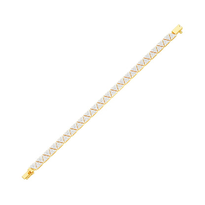 The Commitment Line Diamond Tennis Bracelet 18 KT / Yellow Gold