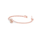 Subtle Reflection Diamond Kada Bracelet 18 KT / Rose Gold