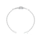 Subtle Reflection Diamond Kada Bracelet 18 KT / White Gold