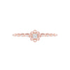Golden Ruffle Diamond Kada Bracelet 18 KT / Rose Gold