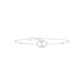 Eternal Interlocked Diamond Flexi Bracelet 18 KT / White Gold