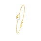Eternal Interlocked Diamond Flexi Bracelet 18 KT / Yellow Gold