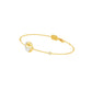 Eternal Interlocked Diamond Flexi Bracelet 18 KT / Yellow Gold