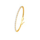 More Than One Light Diamond Tennis Bracelet 18 KT / Yellow Gold