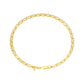 More Than One Light Diamond Tennis Bracelet 18 KT / Yellow Gold