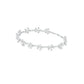 Eterna Round Diamond Tennis Bracelet 18 KT / White Gold