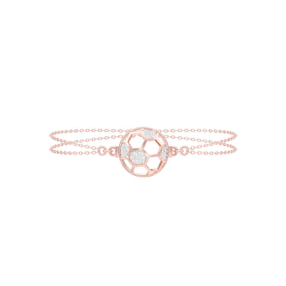 Unfiltered Glamour Diamond Kada Bracelet 18 KT / Rose Gold