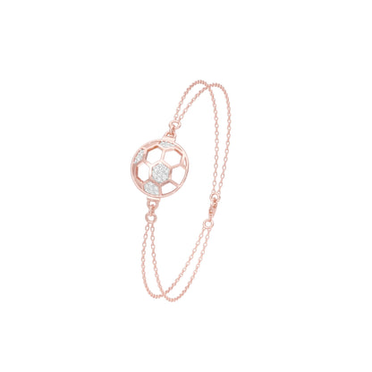 Unfiltered Glamour Diamond Kada Bracelet 18 KT / Rose Gold