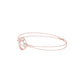 Unfiltered Glamour Diamond Kada Bracelet 18 KT / Rose Gold