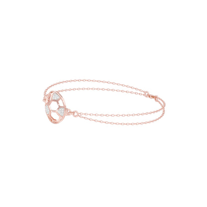 Unfiltered Glamour Diamond Kada Bracelet 18 KT / Rose Gold
