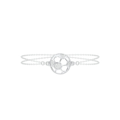 Unfiltered Glamour Diamond Kada Bracelet 18 KT / White Gold