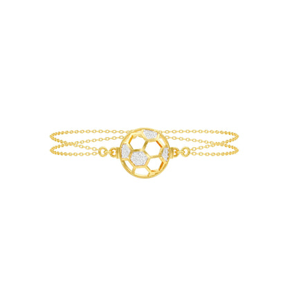 Unfiltered Glamour Diamond Kada Bracelet 18 KT / Yellow Gold